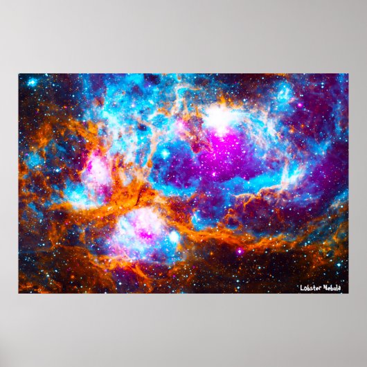 Lobster Nebula Poster (Voorkant)