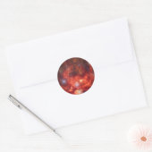 Lobster Nebula Ronde Sticker (Envelop)
