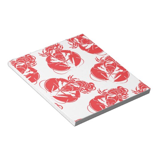 lobster notitieblok (Schuin)