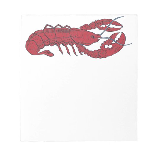  Lobster Notitieblok (Voorkant)