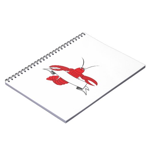 Lobster Notitieboek (Linkerzijde)