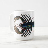 Lobster -  ontwerp koffiemok (Voorkant links)