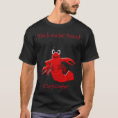 Lobster-ontwerp T-shirt (Voorkant)