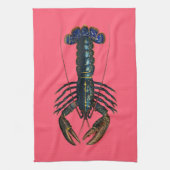 Lobster -  ontwerp theedoek (Verticaal)