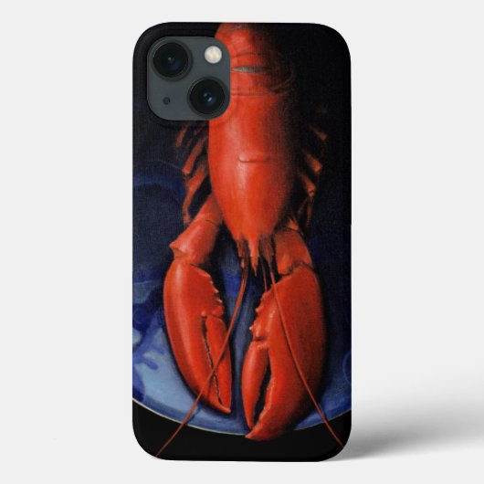 Lobster op Bord Tiffany Case-Mate iPhone Case (Achterkant)