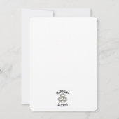 Lobster-partij Kaart (Achterkant)