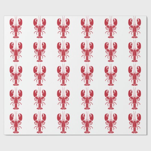 Lobster.pdf Cadeaupapier (Vlak)