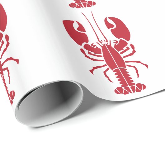 Lobster.pdf Cadeaupapier (Rol Hoek)