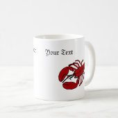 Lobster Personalized Mug Koffiemok (Voorkant rechts)
