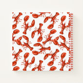 Lobster Personalized Seafood Recipe Notitieboek (Achterkant)