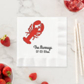 Lobster persoonlijk servet (Insitu)