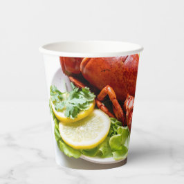 Lobster Photo Papieren Bekers