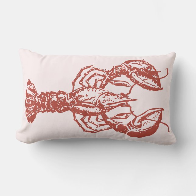 Lobster Pillow Kussen (Voorkant)