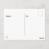 Lobster Postcard Briefkaart (Achterkant)