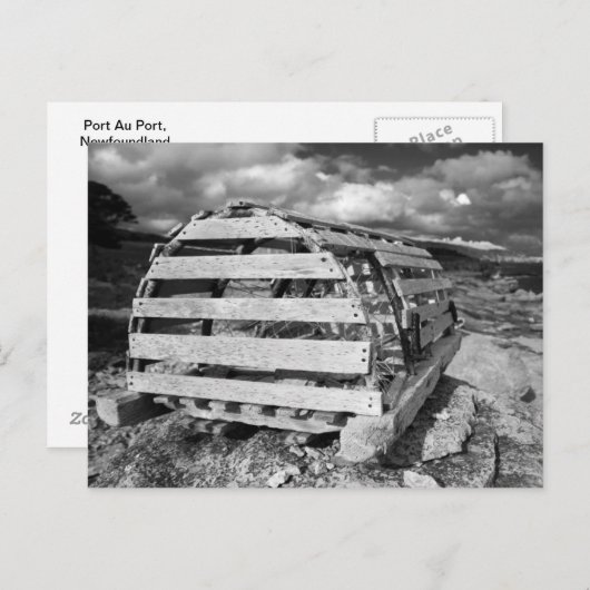 Lobster Pot Briefkaart (Voorkant / Achterkant)