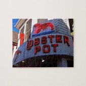 Lobster Pot Neon Sign Legpuzzel (Horizontaal)