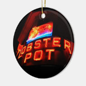 Lobster Pot Ornament Ptown (Links)