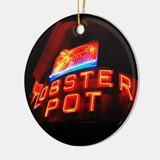 Lobster Pot Ornament Ptown (Links)