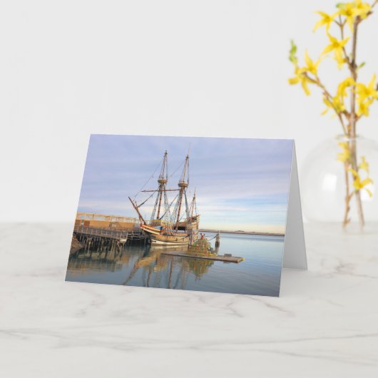 Lobster pot tree by Mayflower 2 Kaart (Gele Bloem)