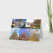 Lobster Pot Trees Feestdagen Kaart (Voorkant)