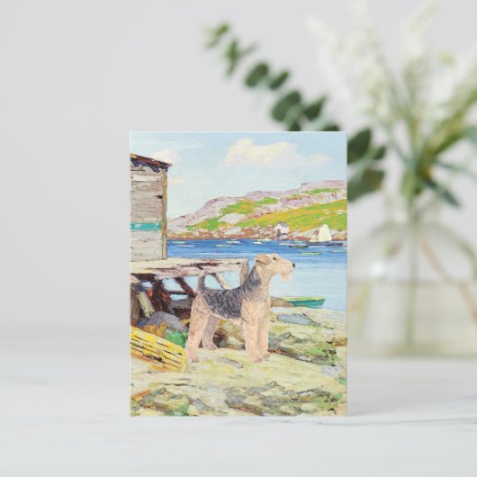 Lobster Pots Briefkaart (Staand voorkant)