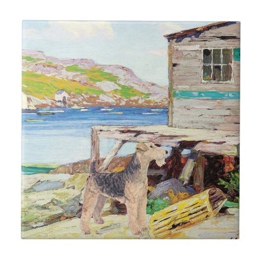 Lobster Pots Tegeltje (Voorkant)