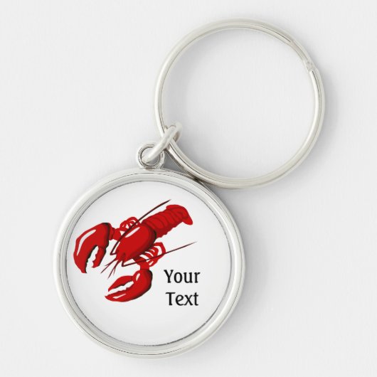 Lobster Premium Sleutelhanger Sjabloon (Voorkant)
