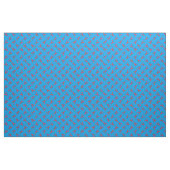 Lobster Print Fabric Blue Stof (Yard (91,4 cm))