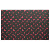 Lobster Print Fabric Stof (Fat Quarter)