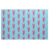 Lobster Print Fabric Stof (Fat Quarter)