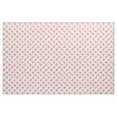Lobster Print Fabric White Stof (Yard (91,4 cm))