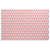Lobster Print Fabric White Stof (Yard (91,4 cm))