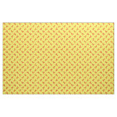 Lobster Print Fabric Yellow Stof (Yard (91,4 cm))
