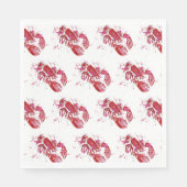Lobster Print Servet (Voorkant)