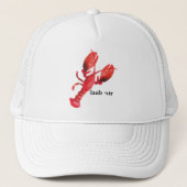 Lobster Pronunciation Trucker Pet (Voorkant)