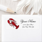 Lobster Return Adres Label (Insitu)