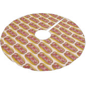 Lobster Roll Portland Maine Seafood Sandwich Kerstboom Rok (Gekanteld)