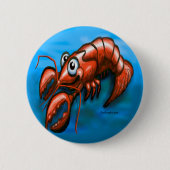 Lobster Ronde Button 5,7 Cm (Voorkant)