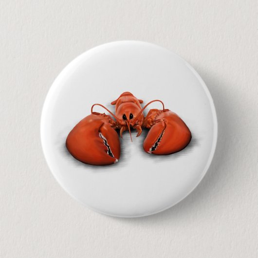 Lobster Ronde Button 5,7 Cm (Voorkant)