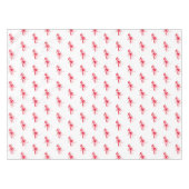Lobster rood wit patroon leuk modern plezier tafelkleed (Voorkant (Horizontaal))