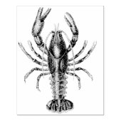 Lobster Rubber Art Stamp Rubberstempel (Afrduk)
