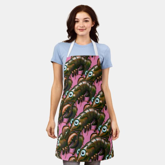 Lobster Schort (Gedragen)