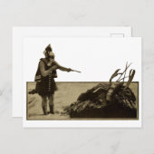 "Lobster Season" Briefkaart (Voorkant / Achterkant)