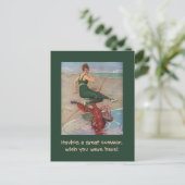 Lobster Serenade Briefkaart (Staand voorkant)