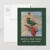 Lobster Serenade Briefkaart (Voorkant / Achterkant)