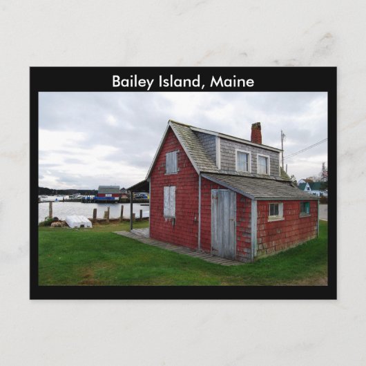 Lobster Shack, Bailey Island, Maine Briefkaart (Voorkant)
