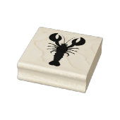 Lobster Silhouette Rubberstempel (Stempel)