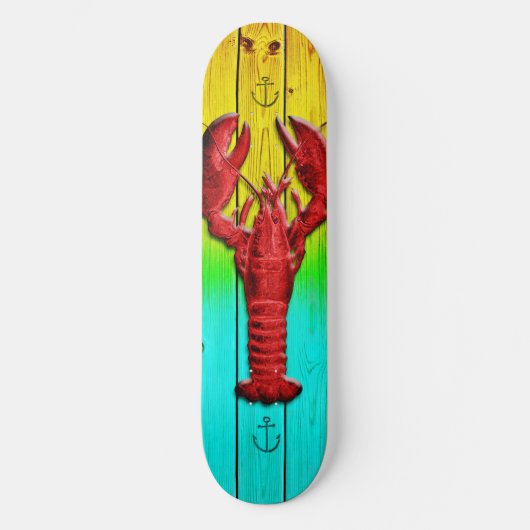 Lobster Skateboard Deck (Voorkant)