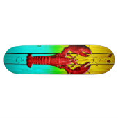 Lobster Skateboard Deck (Horizontaal)