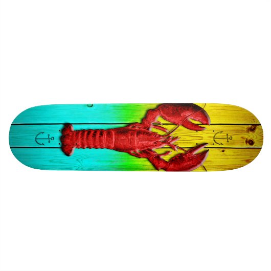 Lobster Skateboard Deck (Horizontaal)